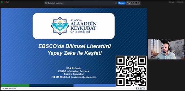EDS Keşif Aracı ve Rosetta Stone Eğitimi