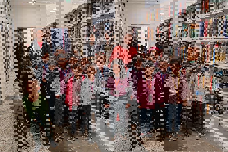 Kütüphanemize Ziyaret