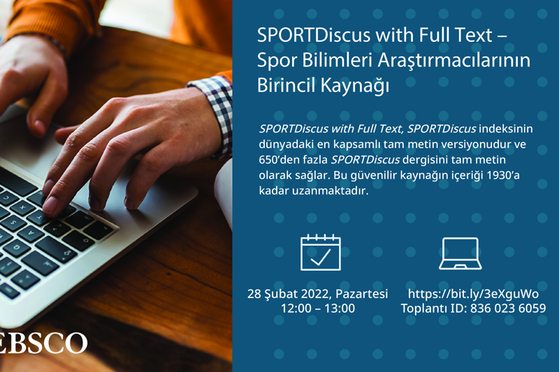 SPORTDiscus Webinar Eğitimi