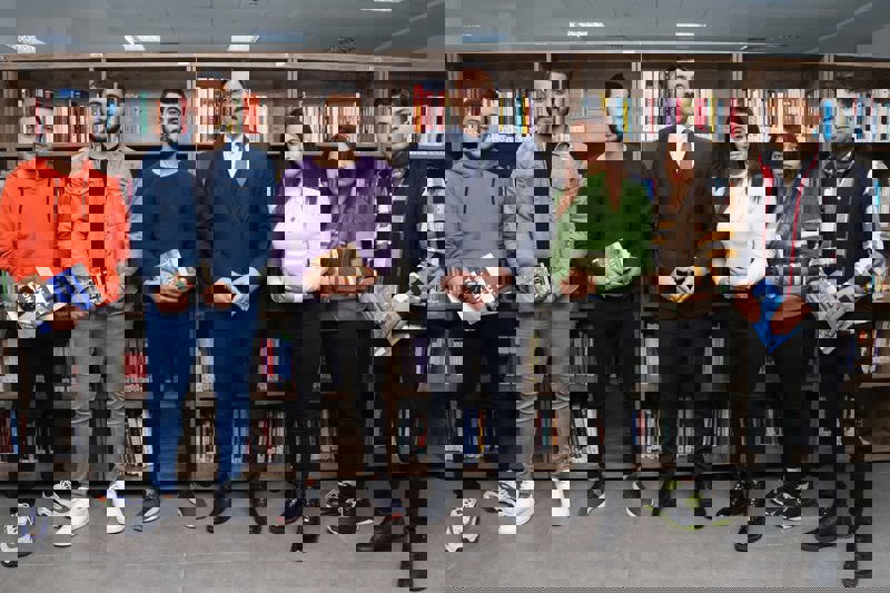 Rektörümüz Prof Dr.Ekrem KALAN Kütüphanemizi Ziyaret Etti